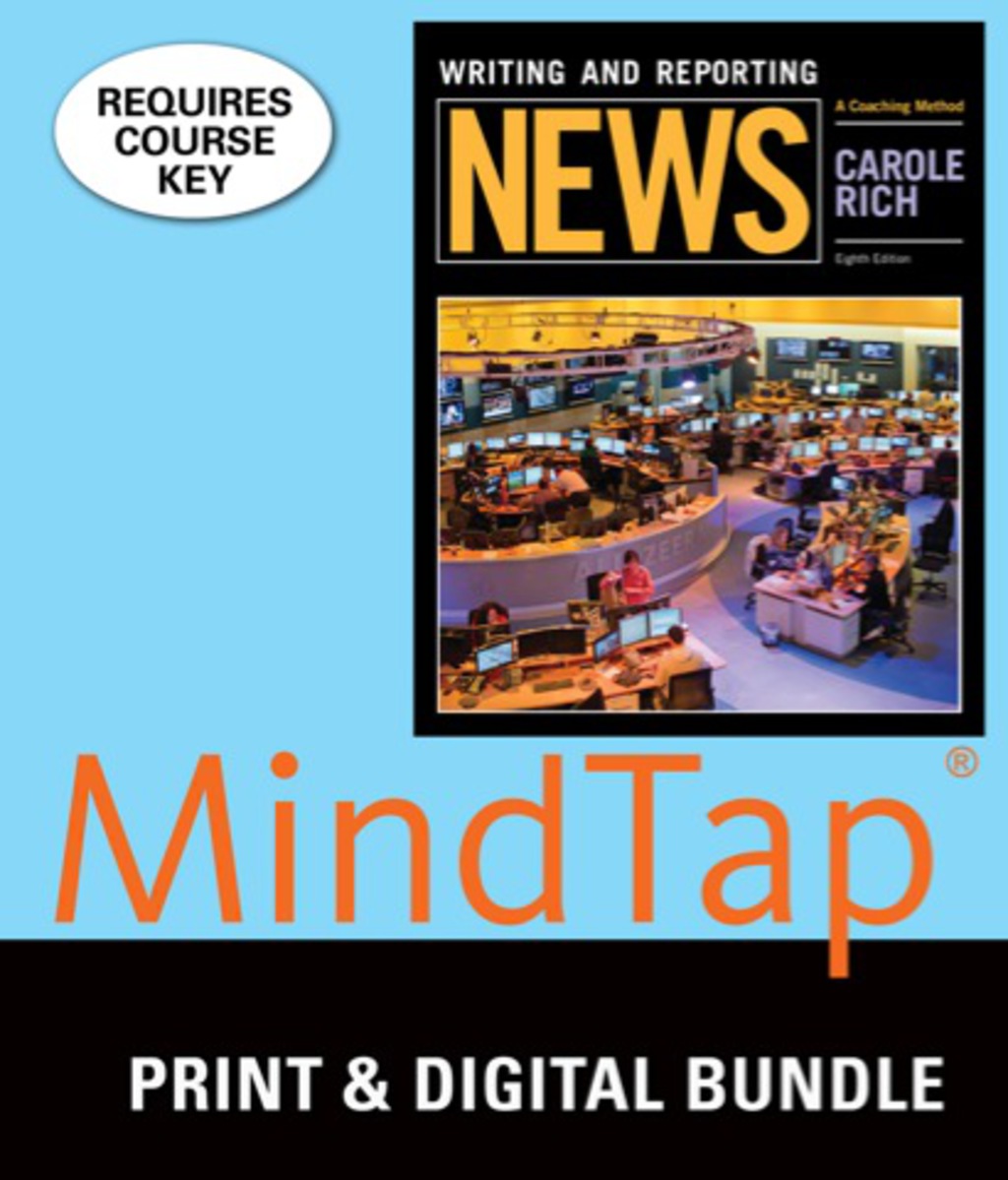 MindTap Communication for Rich's Writing and Reporting News: A Coaching Method, 8th Edition, [Instant Access], 2 terms (12 months) 8th Edition â€“ PDF/EPUB Version Downloadable